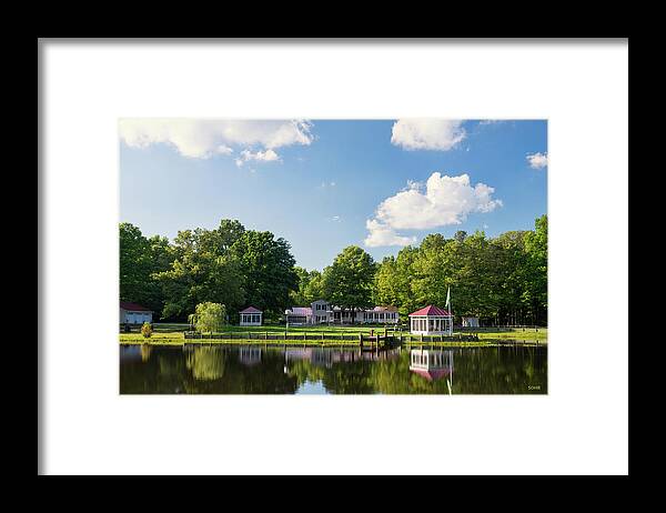  Framed Print featuring the photograph Larry Buckner - King George by Dana Sohr