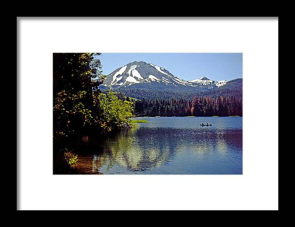 California Framed Print featuring the photograph Lassen Reflections by Rod Jones