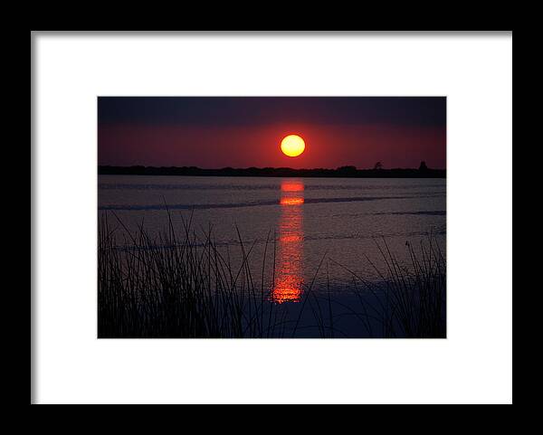 Sunset Framed Print featuring the photograph Last Minutes of the Day by Susanne Van Hulst