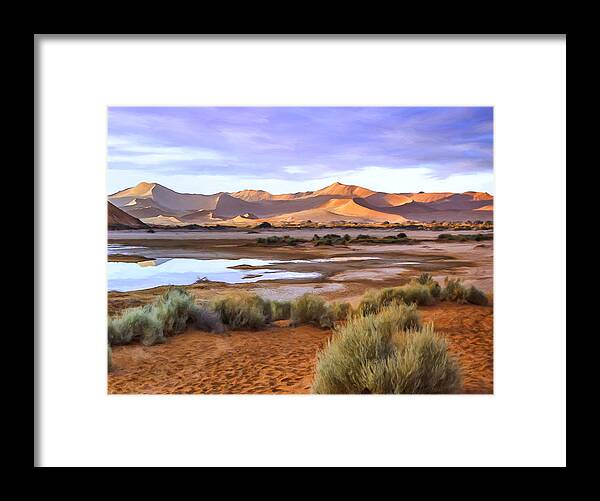 Late Afternoon Framed Print featuring the painting Late Afternoon Rain by Dominic Piperata