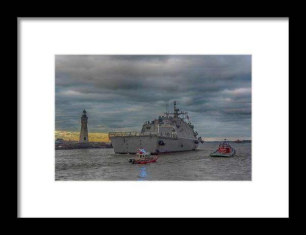 Buffalo Framed Print featuring the photograph Leaving Buffalo by Guy Whiteley