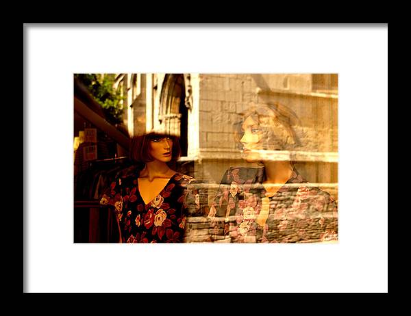 Jez C Self Framed Print featuring the photograph Leaving church by Jez C Self