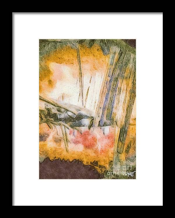 Abstract Framed Print featuring the photograph Leaving the Woods by William Wyckoff