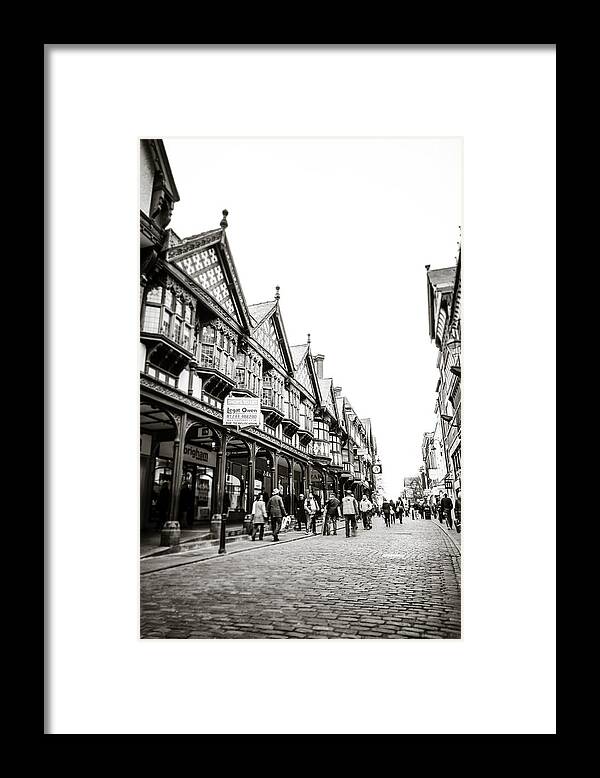 Black And White Framed Print featuring the photograph Legat and Owen by Spikey Mouse Photography