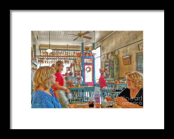 Photographic Art Framed Print featuring the photograph Lending an Ear by Kathie Chicoine