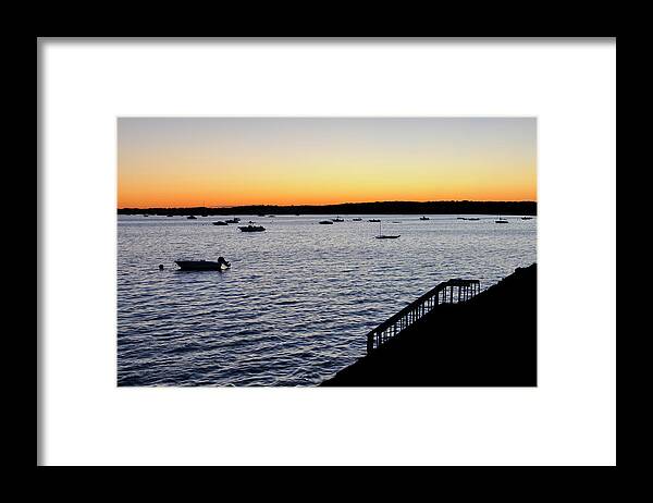 Cape Cod Framed Print featuring the photograph Lewis Bay Cape Cod Sunset by Luke Moore