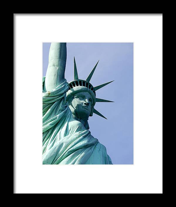 Richard Reeve Framed Print featuring the photograph Liberty Crown by Richard Reeve