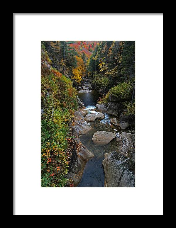Liberty Gorge Framed Print featuring the photograph Liberty Gorge by Juergen Roth