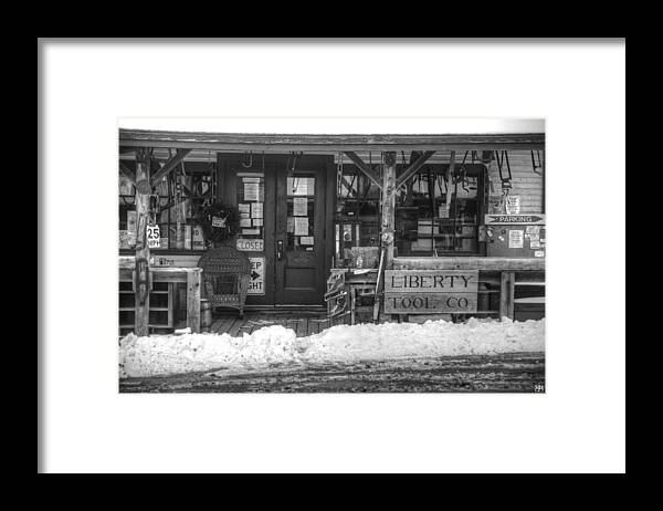 Liberty Tool Company Framed Print featuring the photograph Liberty Tool Co by John Meader