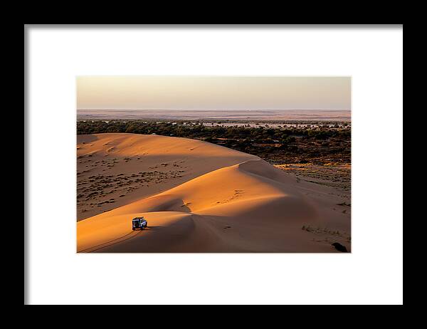 4x4 Framed Print featuring the photograph Namibia by Evgeny Vasenev