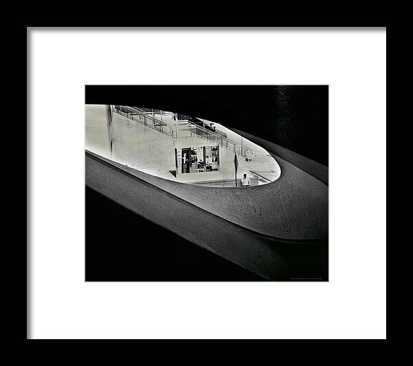 120mm Framed Print featuring the photograph Life Outside the Window by Denise Dube