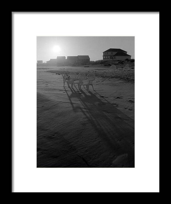 Lancscape Framed Print featuring the photograph Life's a Beach by Charles Bush