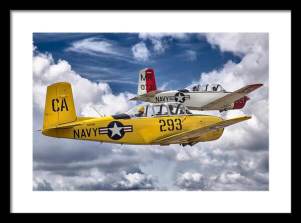 Aeroplane Framed Print featuring the photograph Life's A Beech .. Then You Fly by Jay Beckman