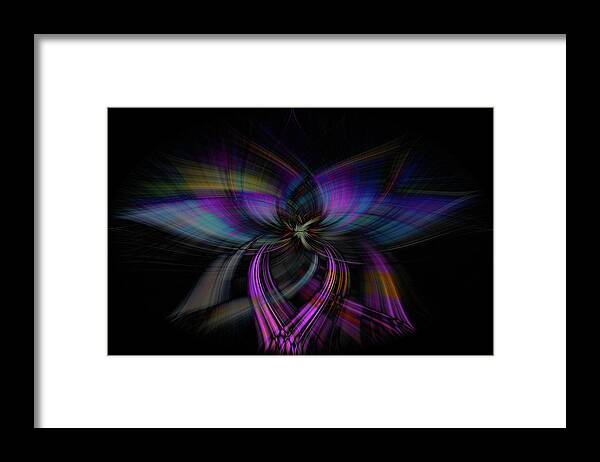 Abstracts Framed Print featuring the photograph Light Abstract 4 by Kenny Thomas
