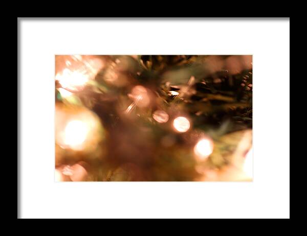 Light Abstract Framed Print featuring the photograph Light Abstract Horizontal by Mary Bedy