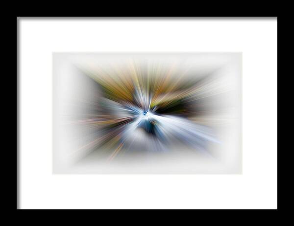 Abstract Framed Print featuring the photograph Light Angels by Debra and Dave Vanderlaan