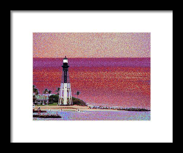 Beautiful Framed Print featuring the photograph Lighthouse 1014 by Corinne Carroll