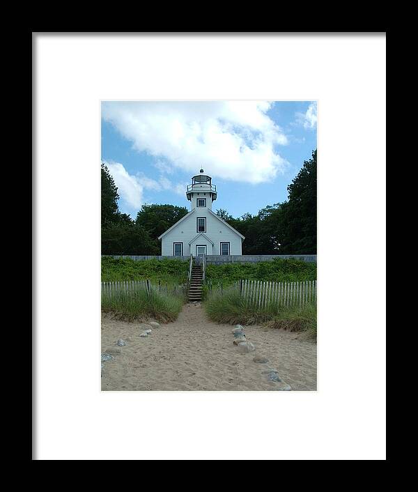 Lighthouse Framed Print featuring the photograph Lighthouse by Victoria Johns