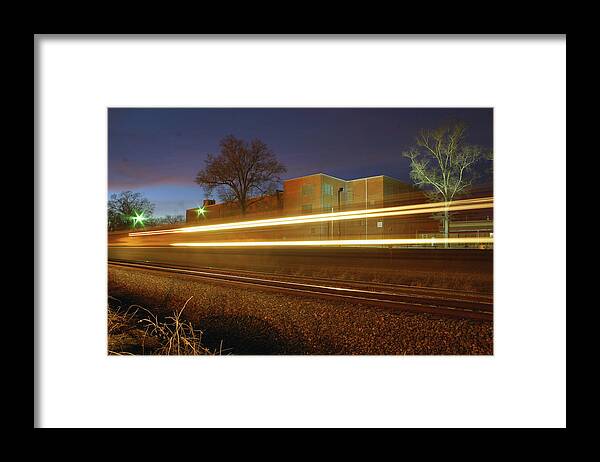 Ghost Night Framed Print featuring the photograph Like A Ghost In The Night by Joseph C Hinson