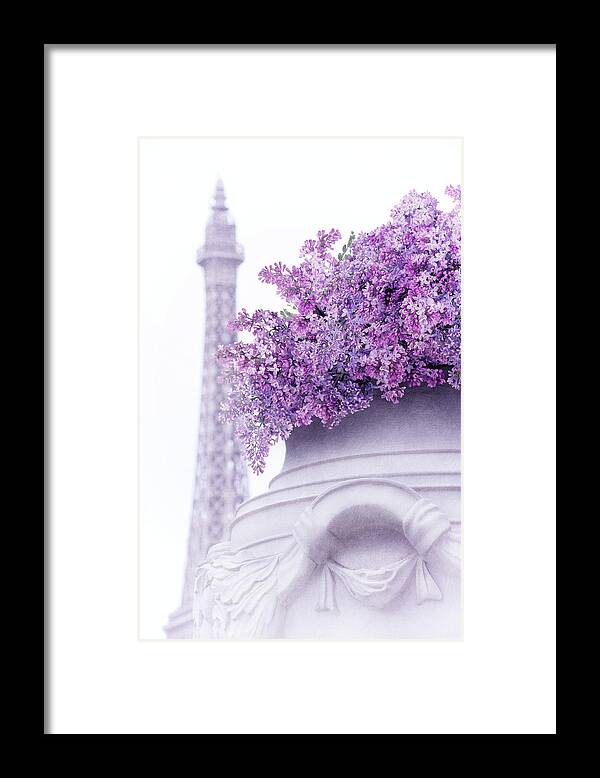 Flowers Framed Print featuring the photograph Lilac Tales by Iryna Goodall