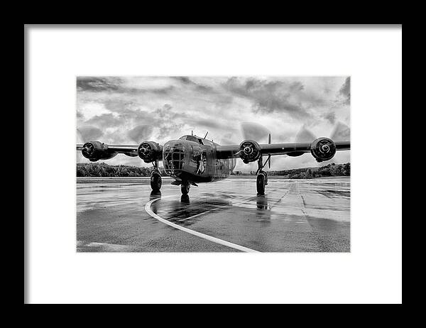 Aviation Framed Print featuring the photograph Lil's Arrival by Chris Buff