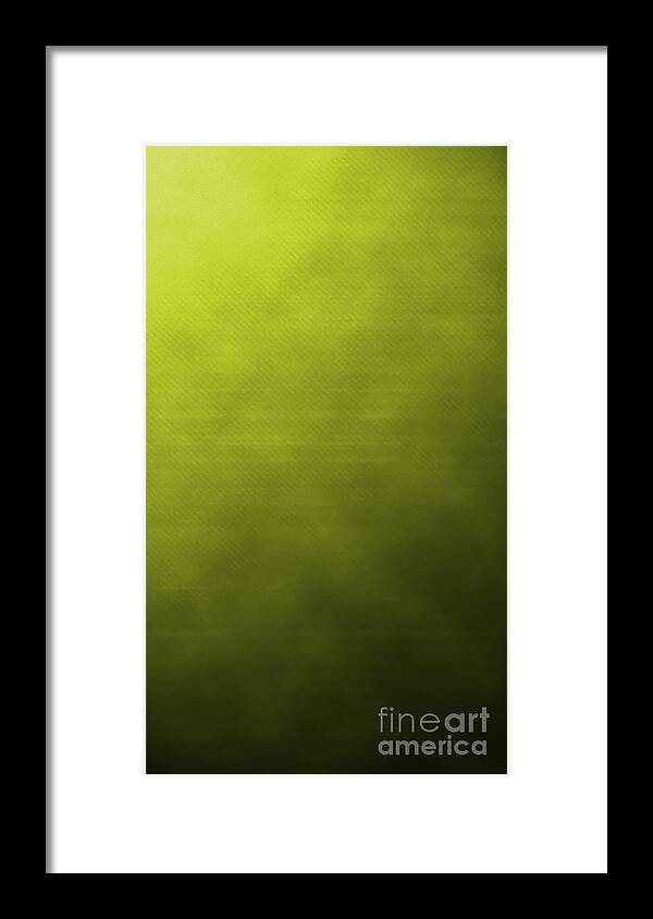 Tessuto Framed Print featuring the digital art Lime Fabric by Archangelus Gallery