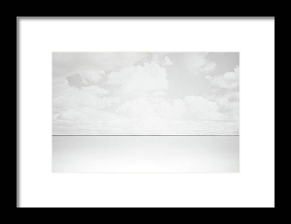Horizon Framed Print featuring the photograph Line of Sight by Scott Norris