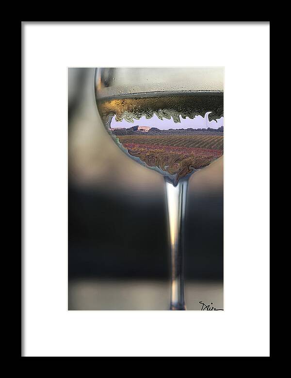 Tuscany Framed Print featuring the photograph Liquid Tuscany by Peggy Dietz