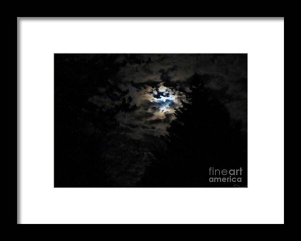 Lunar Framed Print featuring the photograph Lisas Wildlife Moons by September Stone