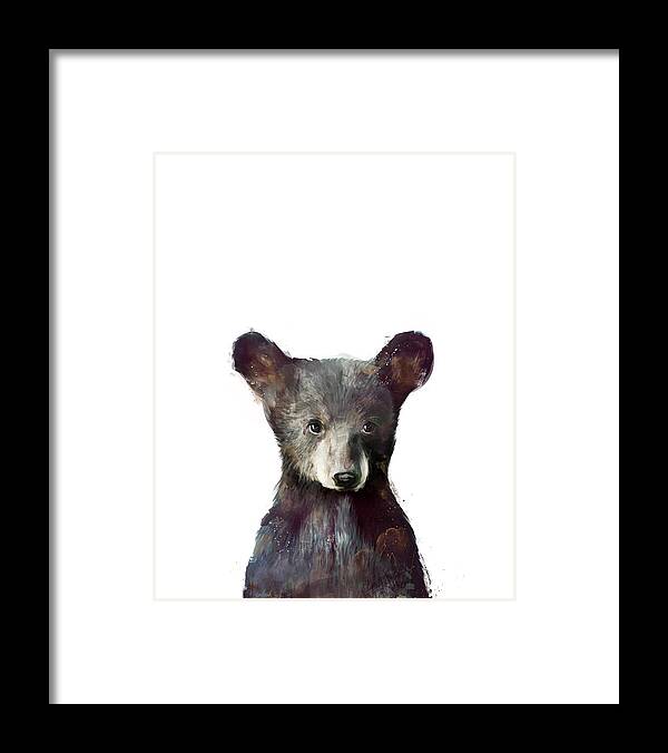 #faatoppicks Framed Print featuring the painting Little Bear by Amy Hamilton