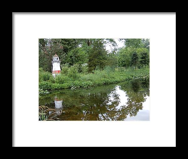 Windmill Framed Print featuring the photograph Little Discovery While Lost by Tina M Wenger