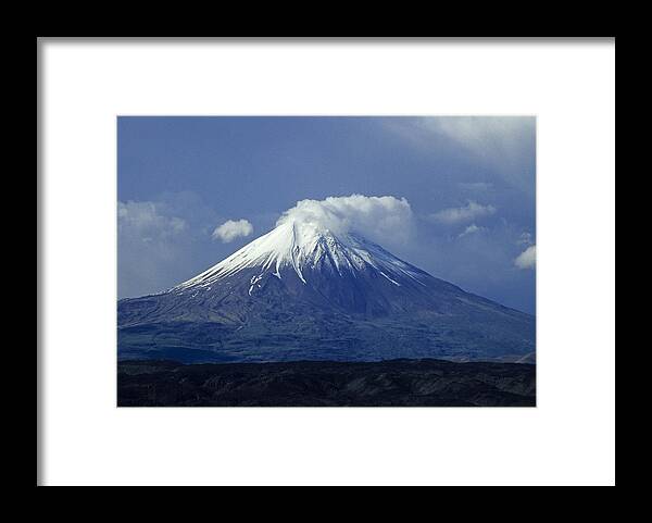 Turkey Framed Print featuring the photograph Little Mount Ararat by Michele Burgess