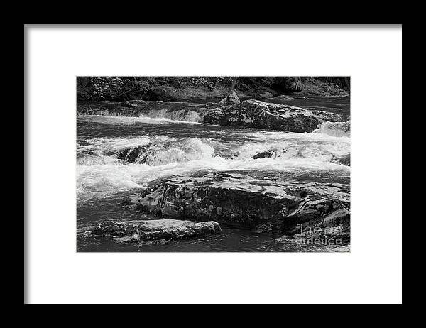 Little Pigeon River Framed Print featuring the photograph Little Pigeon River by Chris Scroggins