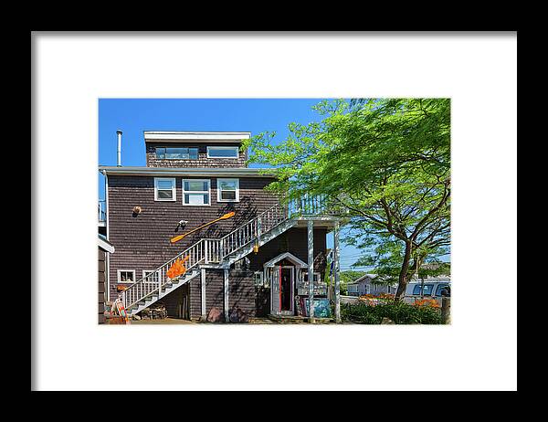 Animals Framed Print featuring the photograph Little Shop in Gloucester by John M Bailey