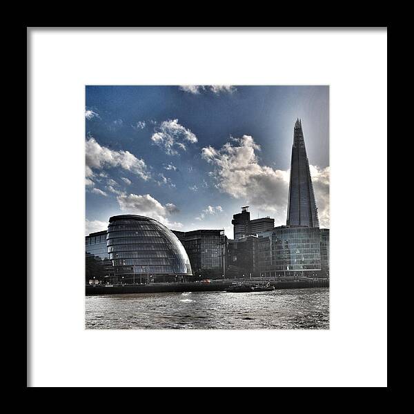  Framed Print featuring the photograph London Skyscraper 7.0 by Joshua Miranda
