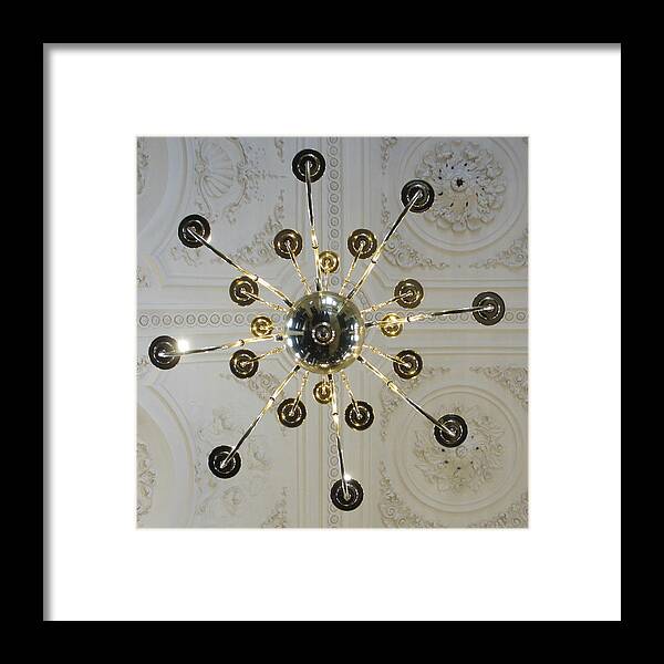 Chandelier Framed Print featuring the photograph London St Martin in the Fields by Annette Hadley