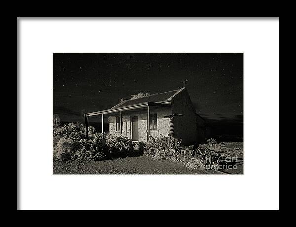 Night Framed Print featuring the photograph Lonely Nights by Russell Brown