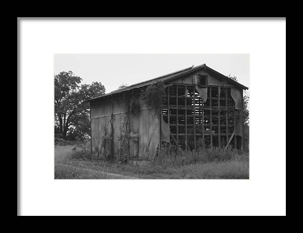 Lanscape Framed Print featuring the photograph Long Forgotten by Mike Farmer