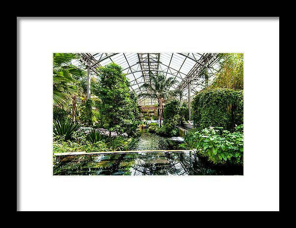 Garden Framed Print featuring the photograph Longwood Gardens by Greg Fortier