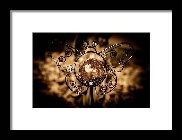 Butterfly Framed Print featuring the photograph Looking around-138 by Emilio Arostegui