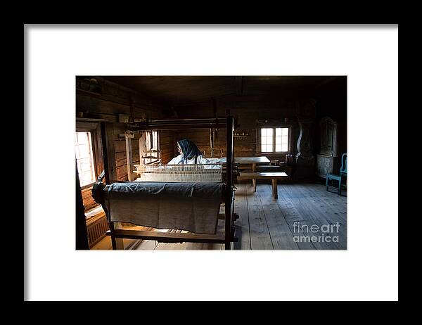 Skansen Framed Print featuring the photograph Loom by Suzanne Luft