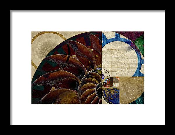Golden Mean Framed Print featuring the digital art Loose Change by Kenneth Armand Johnson
