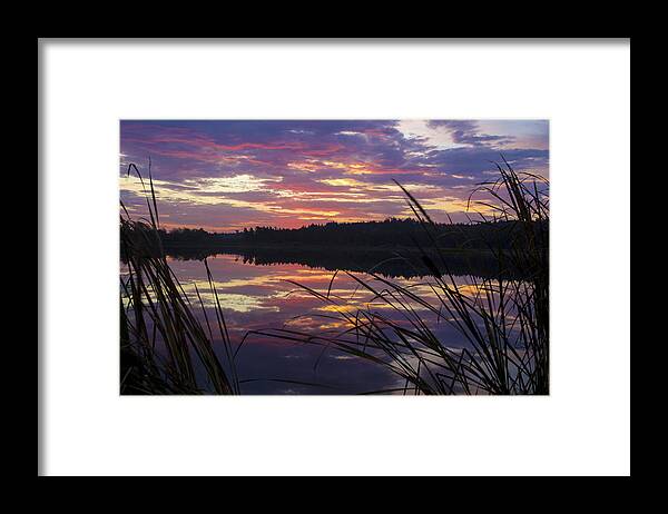 Lopez Island Framed Print featuring the photograph Lopez Island Sunrise by Matt McDonald