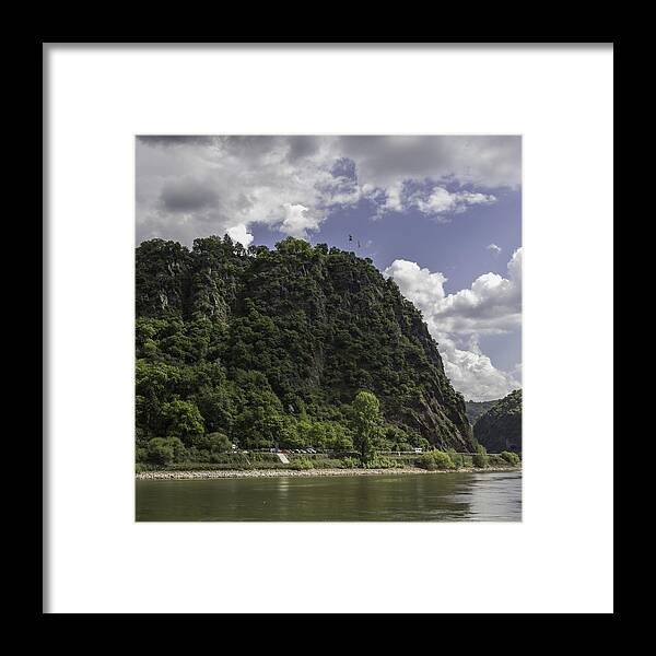Loreley Framed Print featuring the photograph Loreley Rock 10 by Teresa Mucha