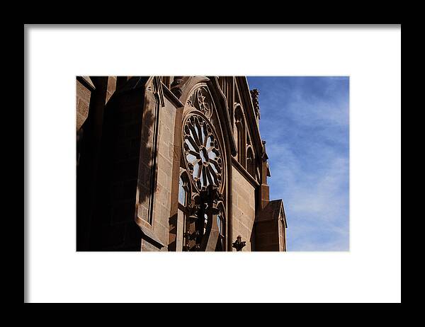 Loretto Framed Print featuring the photograph Loretto Chapel in Santa Fe NM by David Diaz