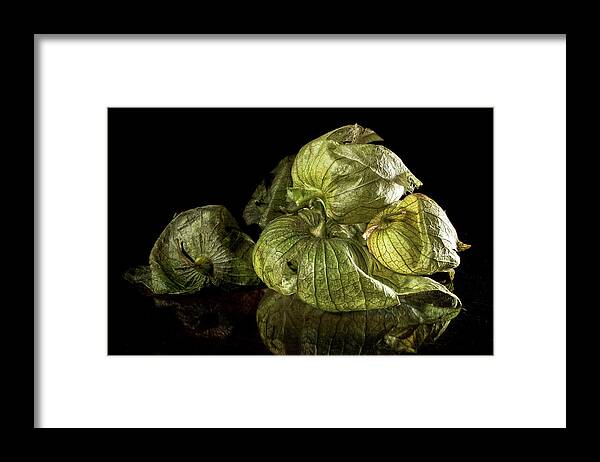Vegetables Framed Print featuring the photograph Los Tomatillos by Robert Och
