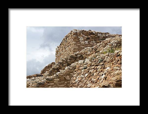 Ruins Framed Print featuring the photograph Lost Civilization by Phyllis Denton