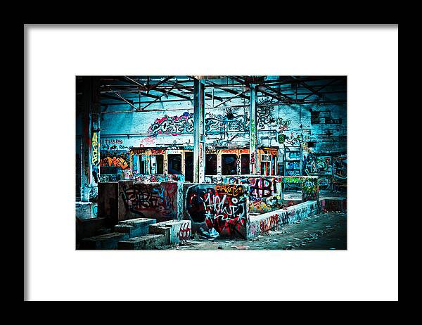 Lost Places Framed Print featuring the photograph Lost Places Factory by Michael Gaida
