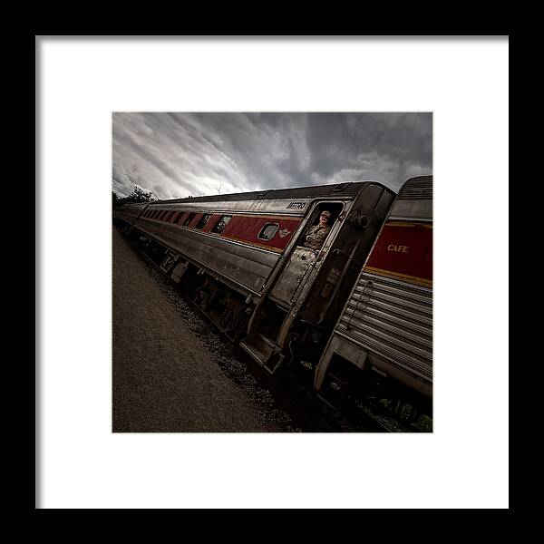 Spooky Framed Print featuring the photograph Lost Souls by Neil Shapiro