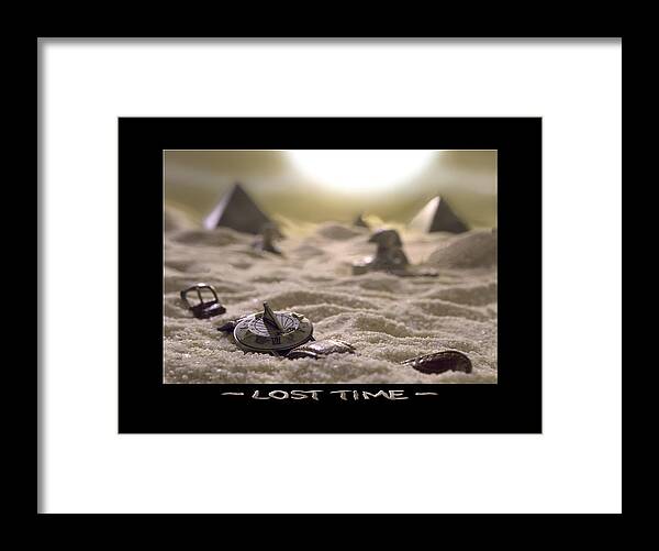 Landscape Framed Print featuring the photograph Lost Time by Mike McGlothlen